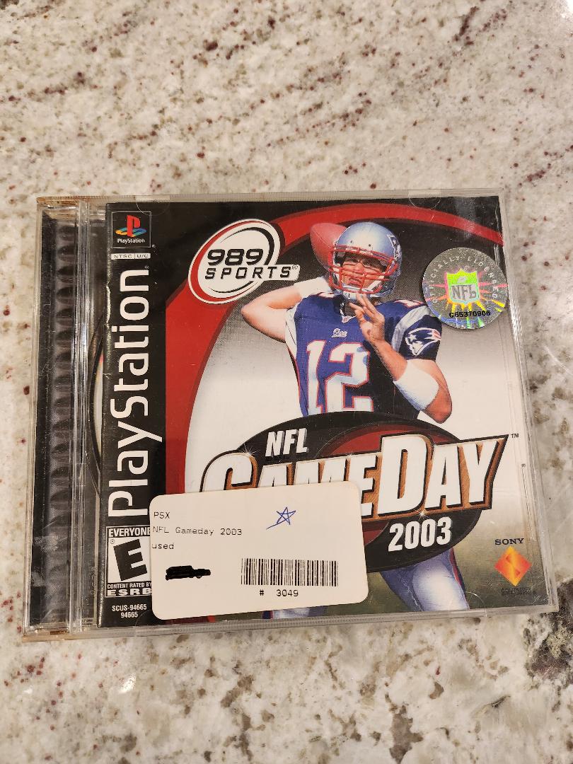 NFL GameDay 2003 PS1