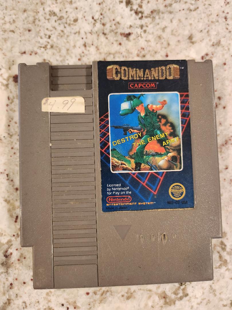 Commando Nintendo NES