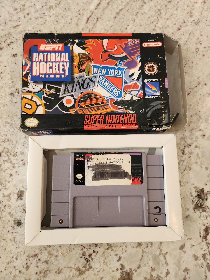 ESPN National Hockey Night SNES