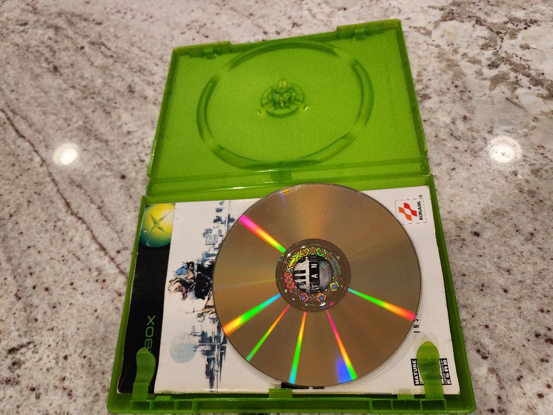 Metal Gear Sustancia sólida Xbox Original