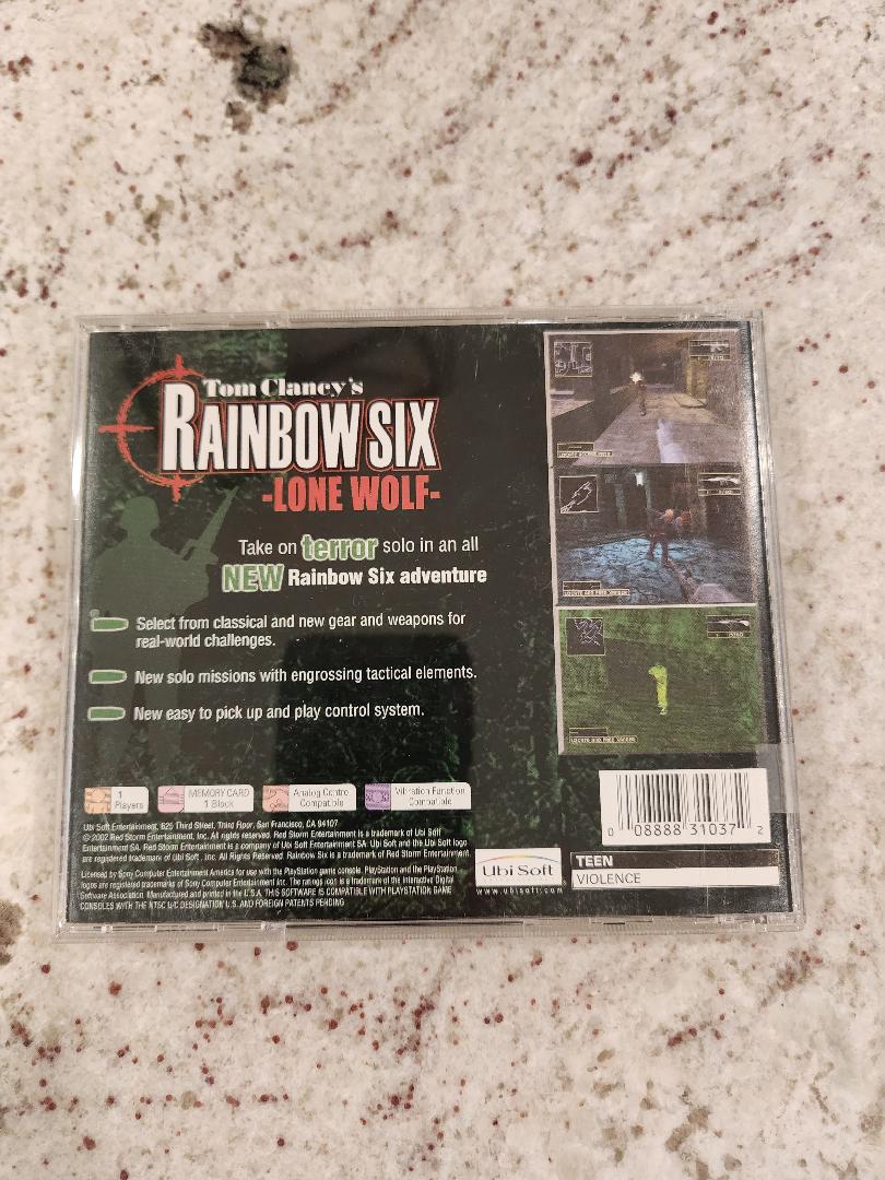 Tom Clancy's Rainbow Six Lobo Solitario PS1