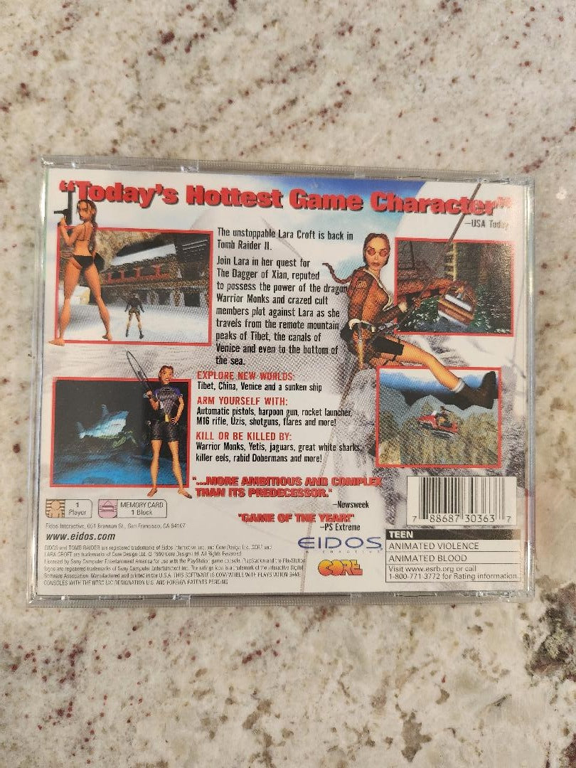Tomb Raider II 2 PS1