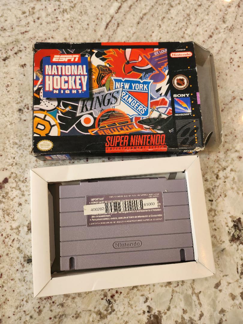 ESPN National Hockey Night SNES