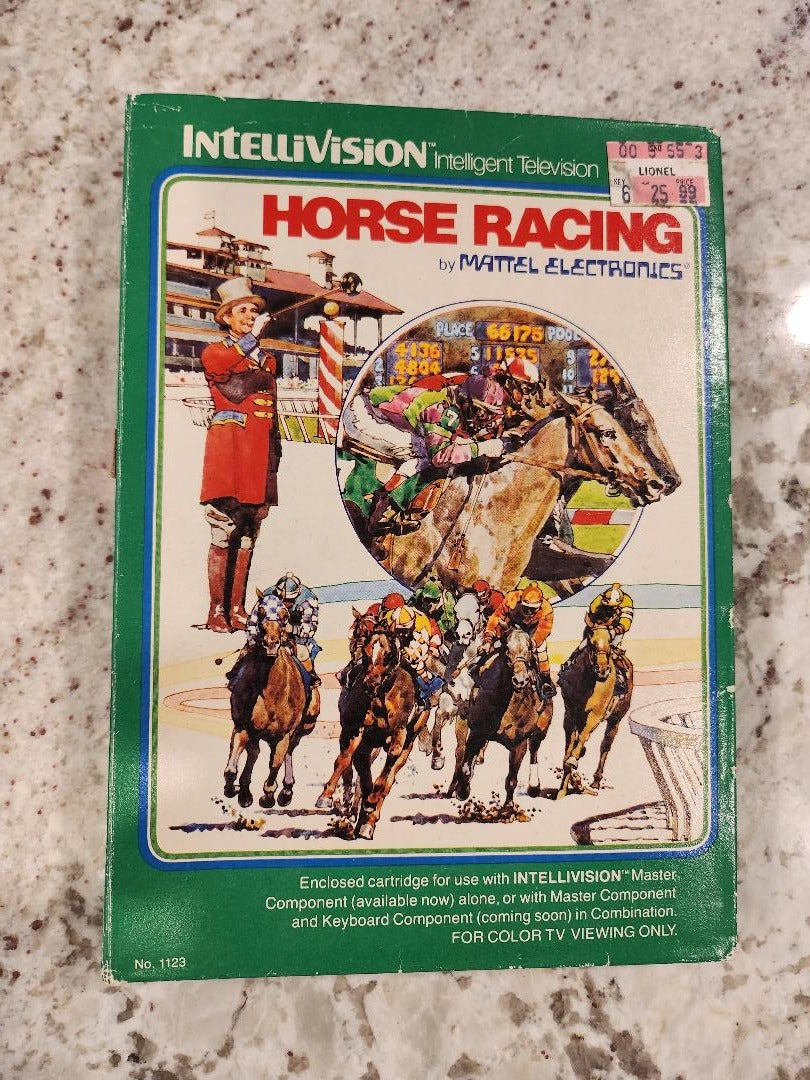 Intellivision des courses de chevaux