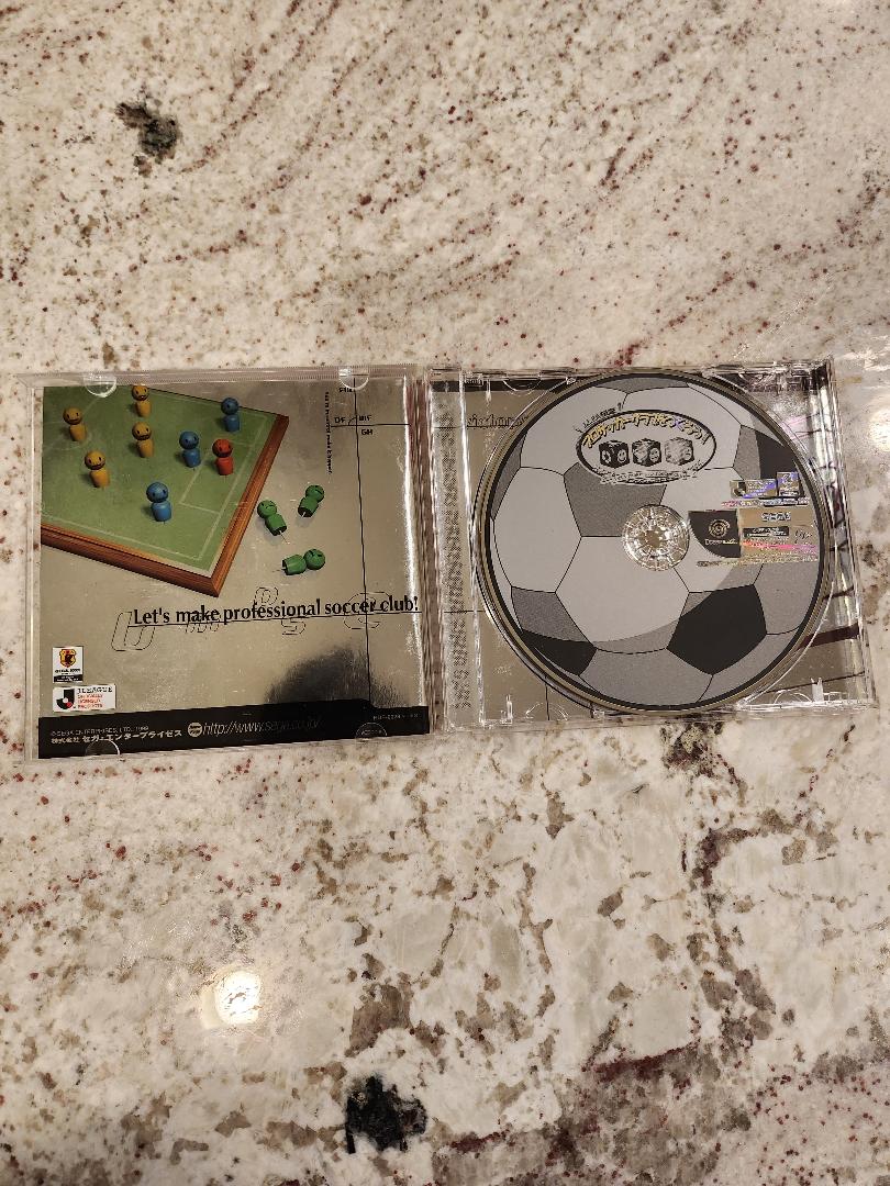 J.League Pro Soccer Club o Tsukurou! Sega Dreamcast Japan Import