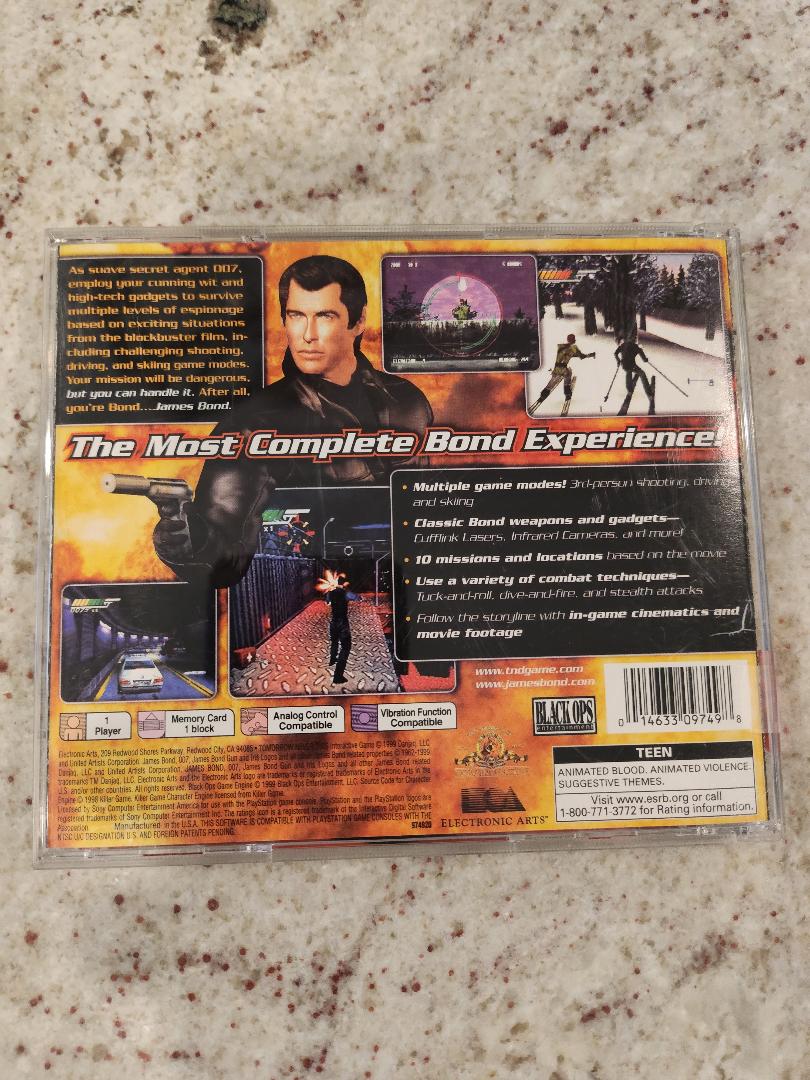 007 Tomorrow Never Dies PS1