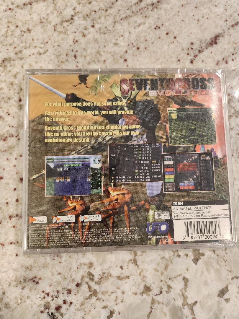 Seventh Cross: Evolution Sega Dreamcast Sellado NUEVO