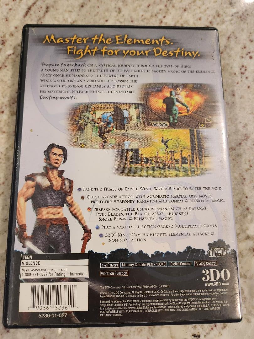 GoDai Elemental Force PS2