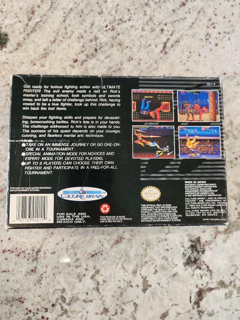 Ultimate Fighter SNES