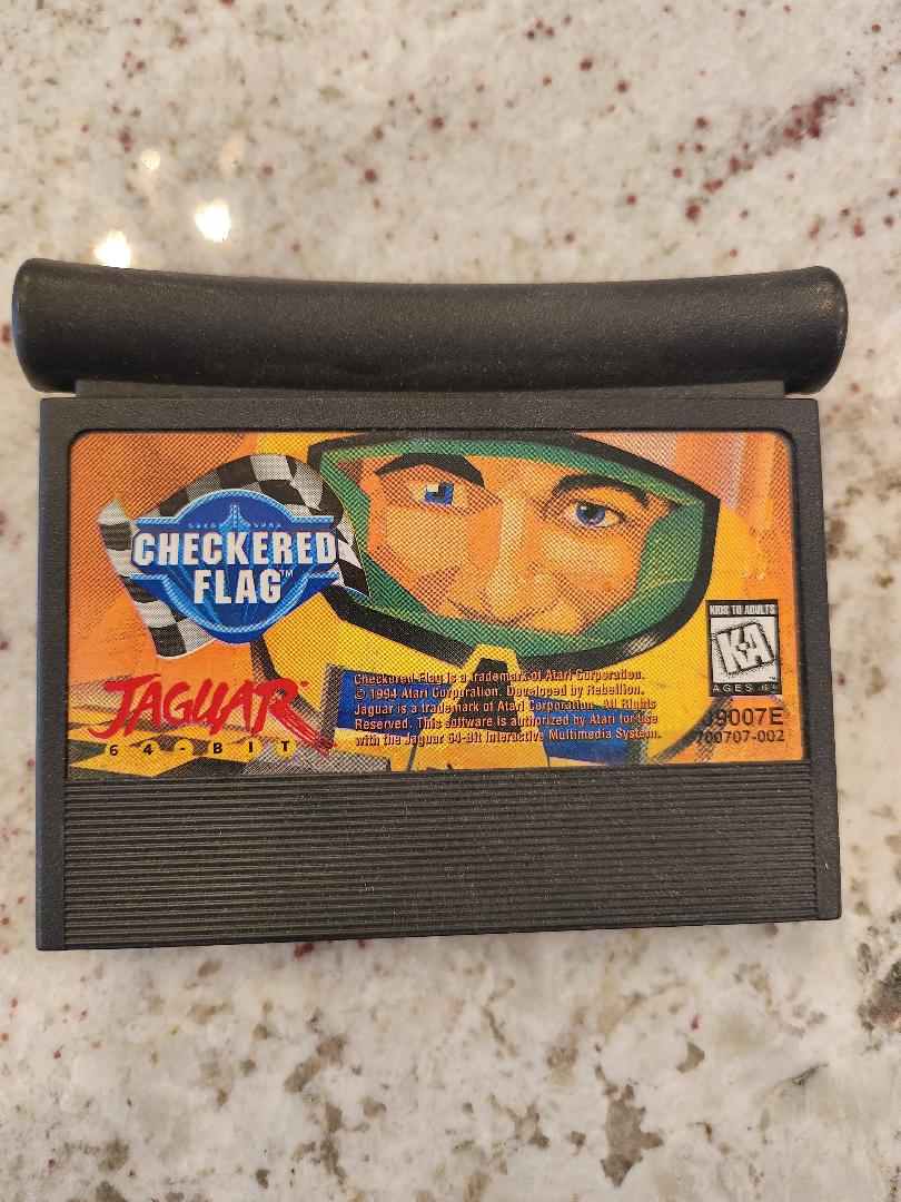 DRAPEAU À DAMIERS Atari Jaguar