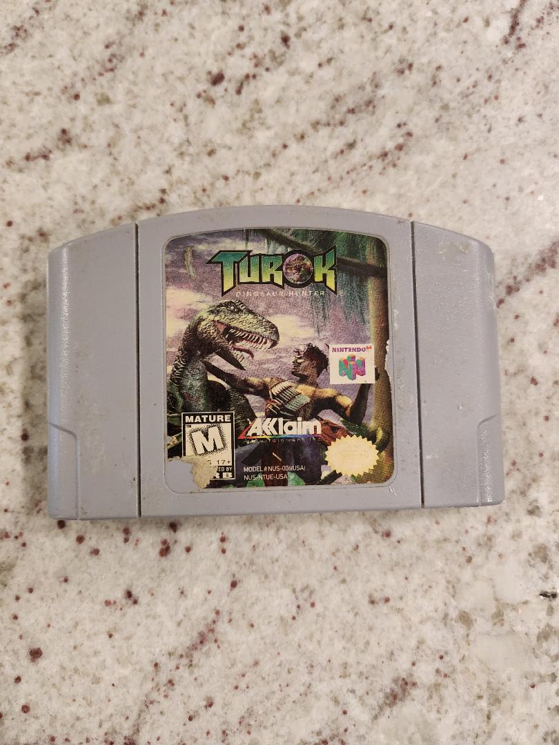 Turok: Dinasaur Hunter N64 Game