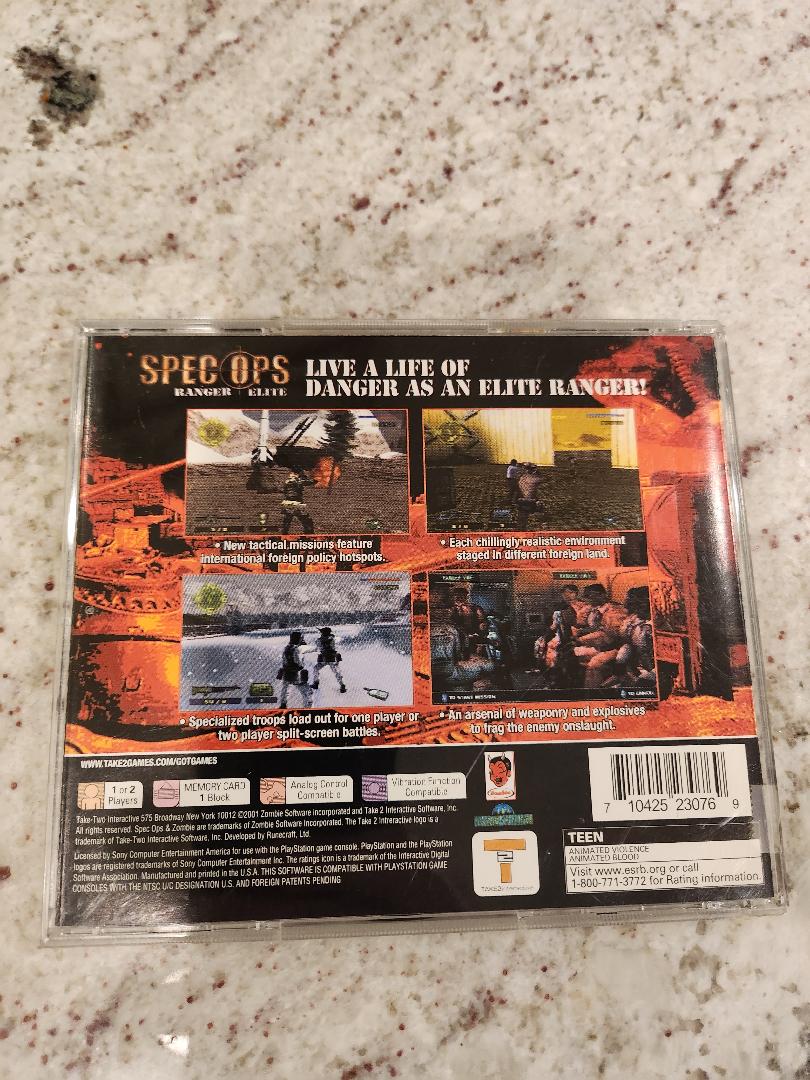 Operaciones especiales: Ranger Elite PS1