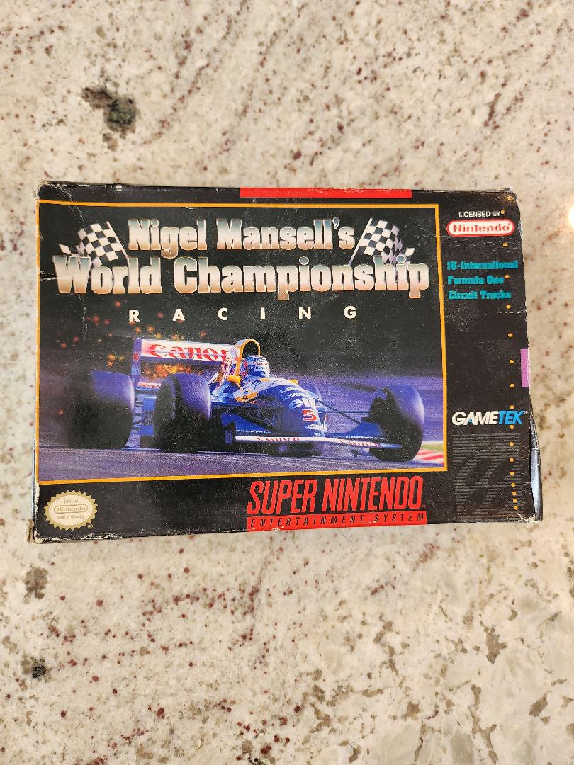 Nigel Mansell's World Championship Racing SNES