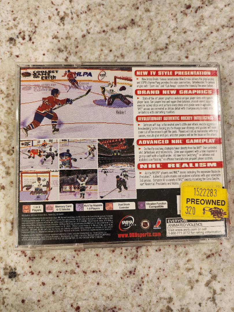 NHL FaceOff 99 PS1