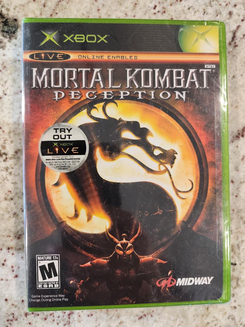 Sealed Mortal Kombat: Deception Microsoft Xbox Original – Just Og Games