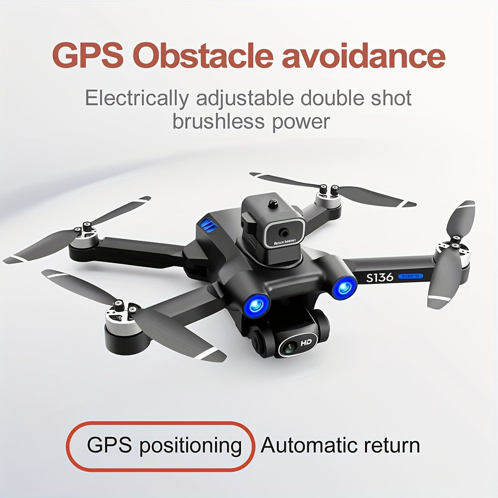 Ultimate GPS Drone Quadcopter - 4K Camera, 5G, Follow Me, GPS Auto Return Home & Foldable