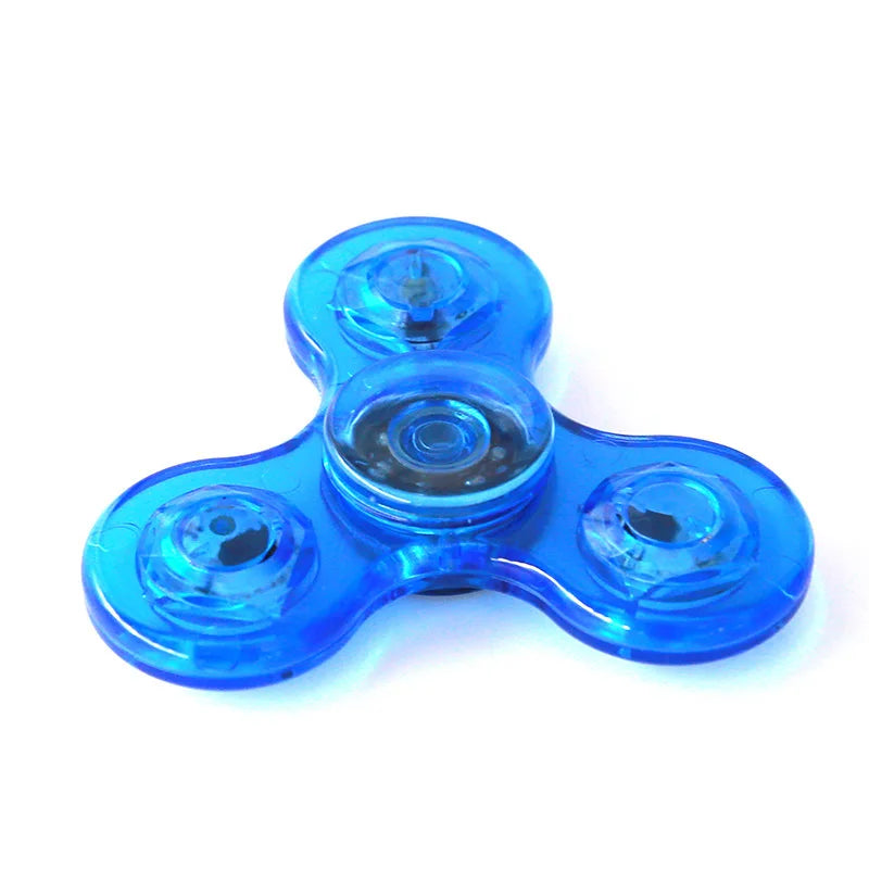 Crystal Luminous LED light Fidget Spinner