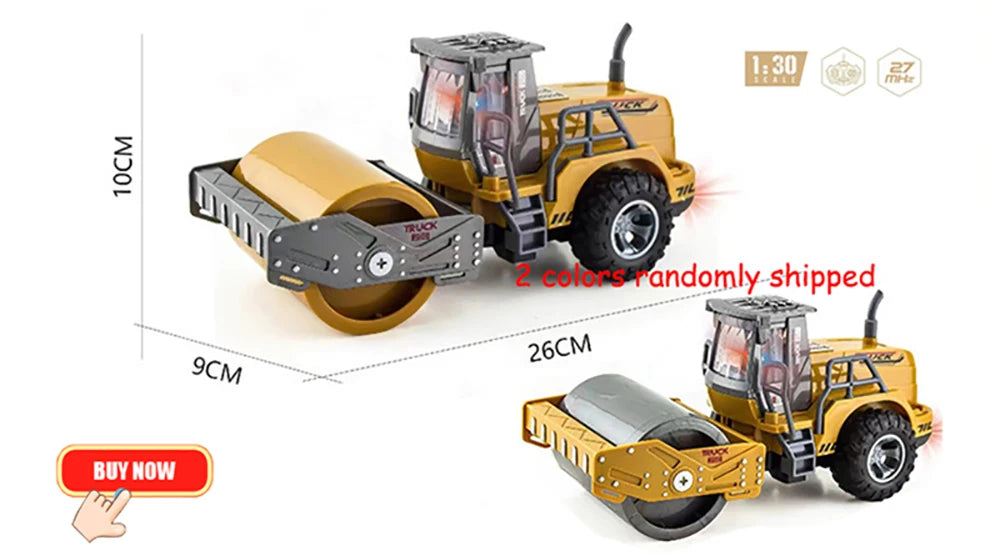 RC Car Children Toys Remote Control Car Toys For Boys Radio Control Excavator Dump Truck Bulldozer Electric car Kids Toys Gift