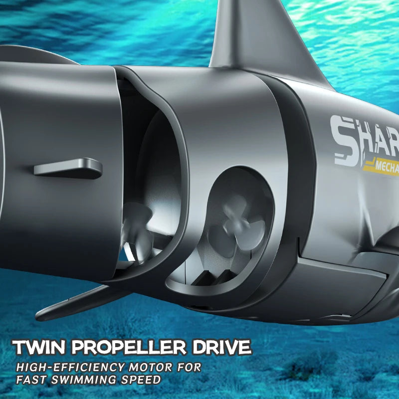 New RC remote control Diving Shark bionic fish.