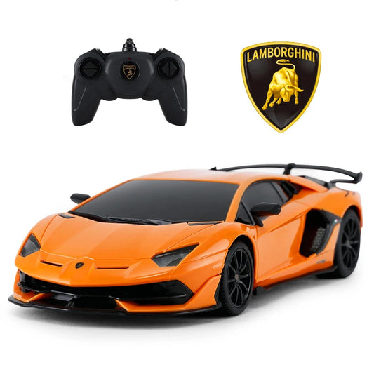 Remote Control Lamborghini Aventador SVJ RC Car 1:24 Scale