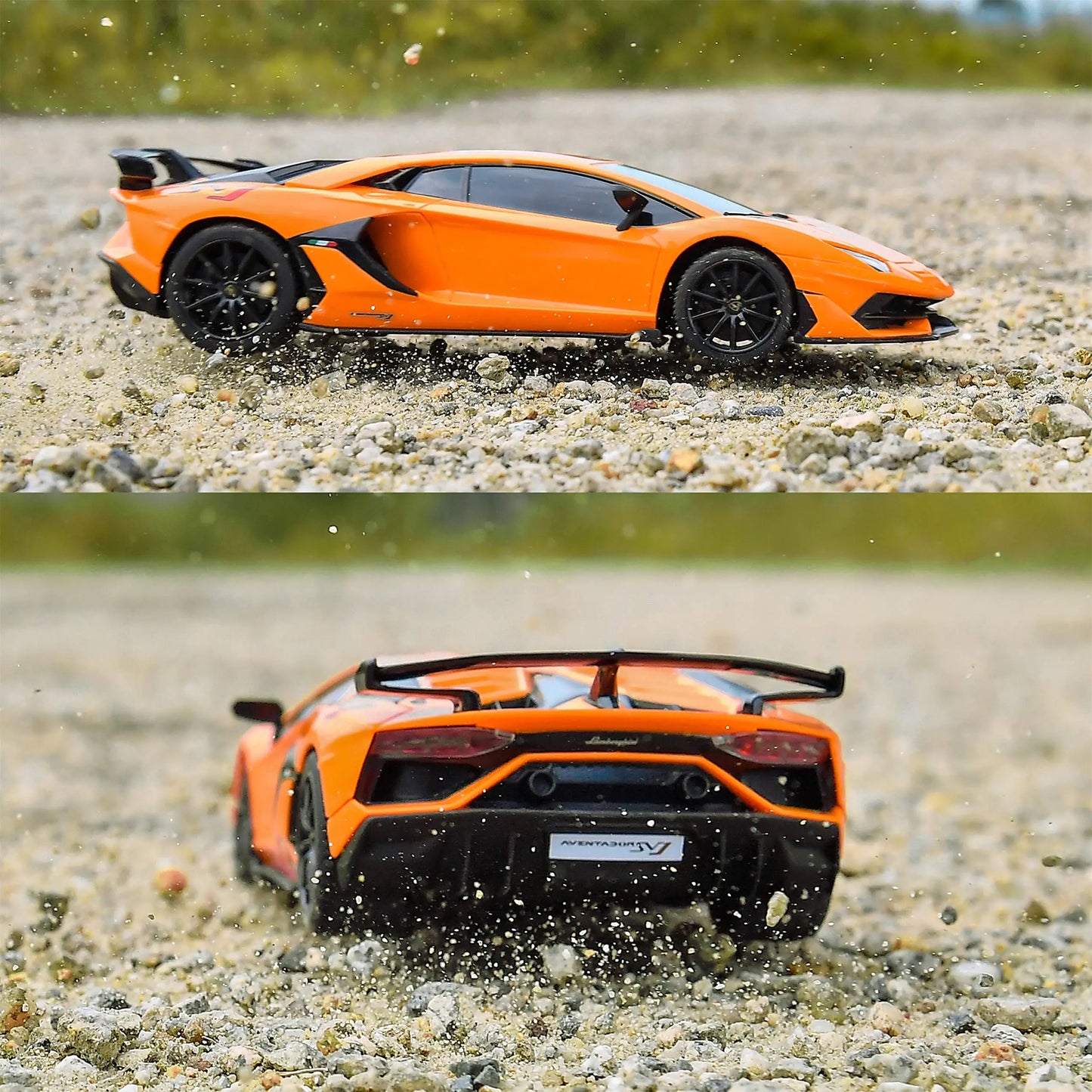 Remote Control Lamborghini Aventador SVJ RC Car 1:24 Scale