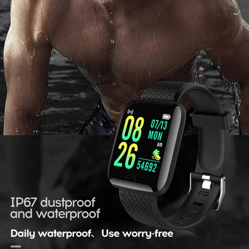 Kids Smart Watch Waterproof Fitness Sport 5 Colors Ages 12-15