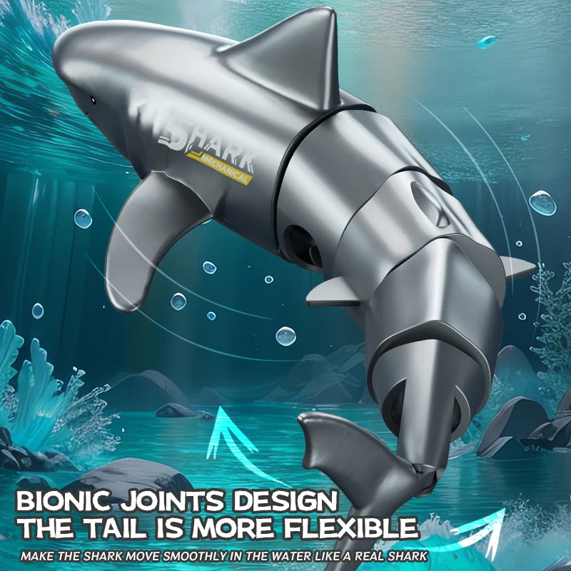 New RC remote control Diving Shark bionic fish.