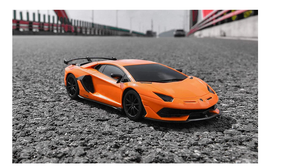 Remote Control Lamborghini Aventador SVJ RC Car 1:24 Scale