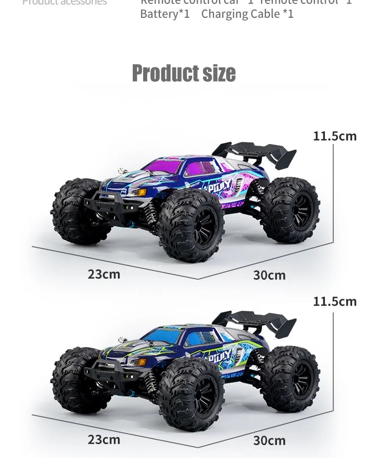 Teeggi 16101 /16102 PRO 1:16 70KM/H High Speed Drift Racing  SG116 MAX 4WD RC Car Off Road Car Monster Truck Toys For Kid Gift