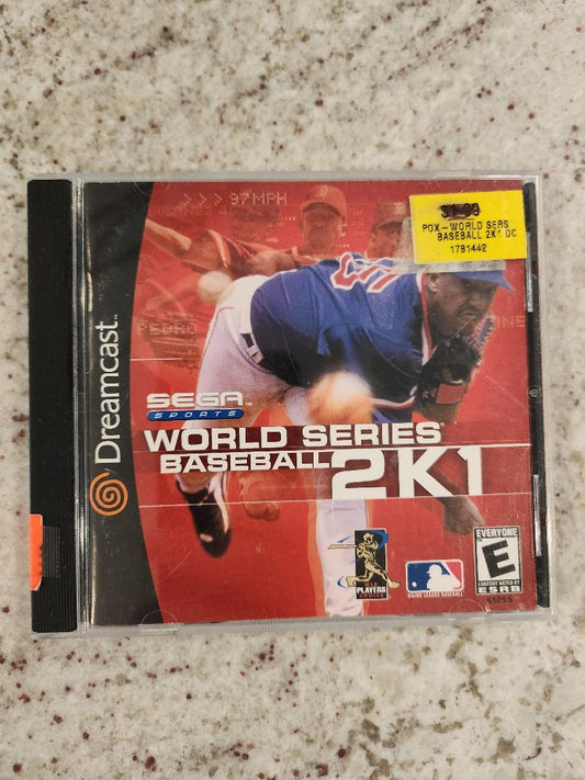 Série mondiale de baseball 2K1 Sega Dreamcast 
