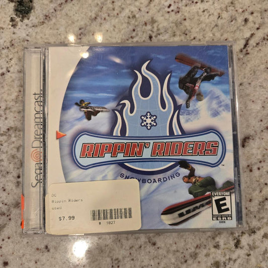 RIPPIN' RIDERS Sega Dreamcast