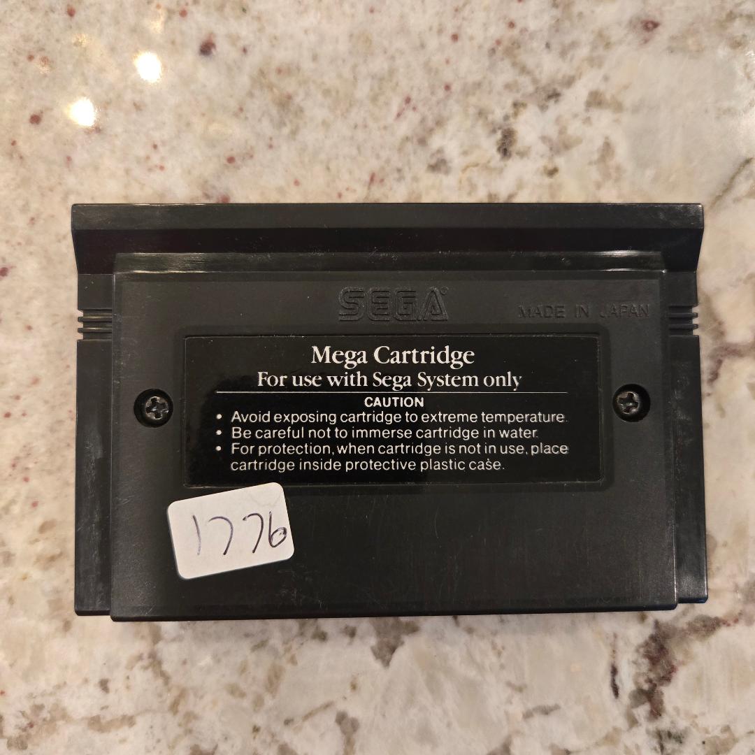 Great Golf Sega Master System Cart Only!