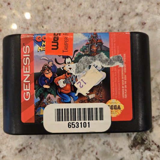 Goofy's Hysterical History Tour Sega Genesis Cart Only!