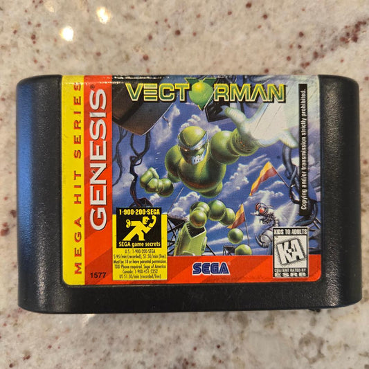 Vectorman Sega Genesis Cart Only!