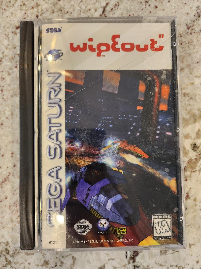 Wipeout (Sega Saturn, 1996) CIB