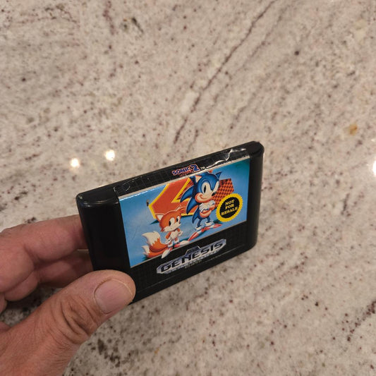 SONIC 2 Sega Genesis Cart Only!