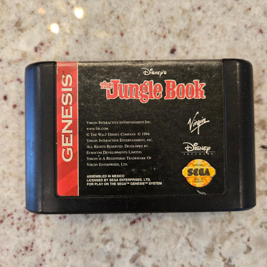 Disney's The Jungle Book Sega Genesis Cart Only!