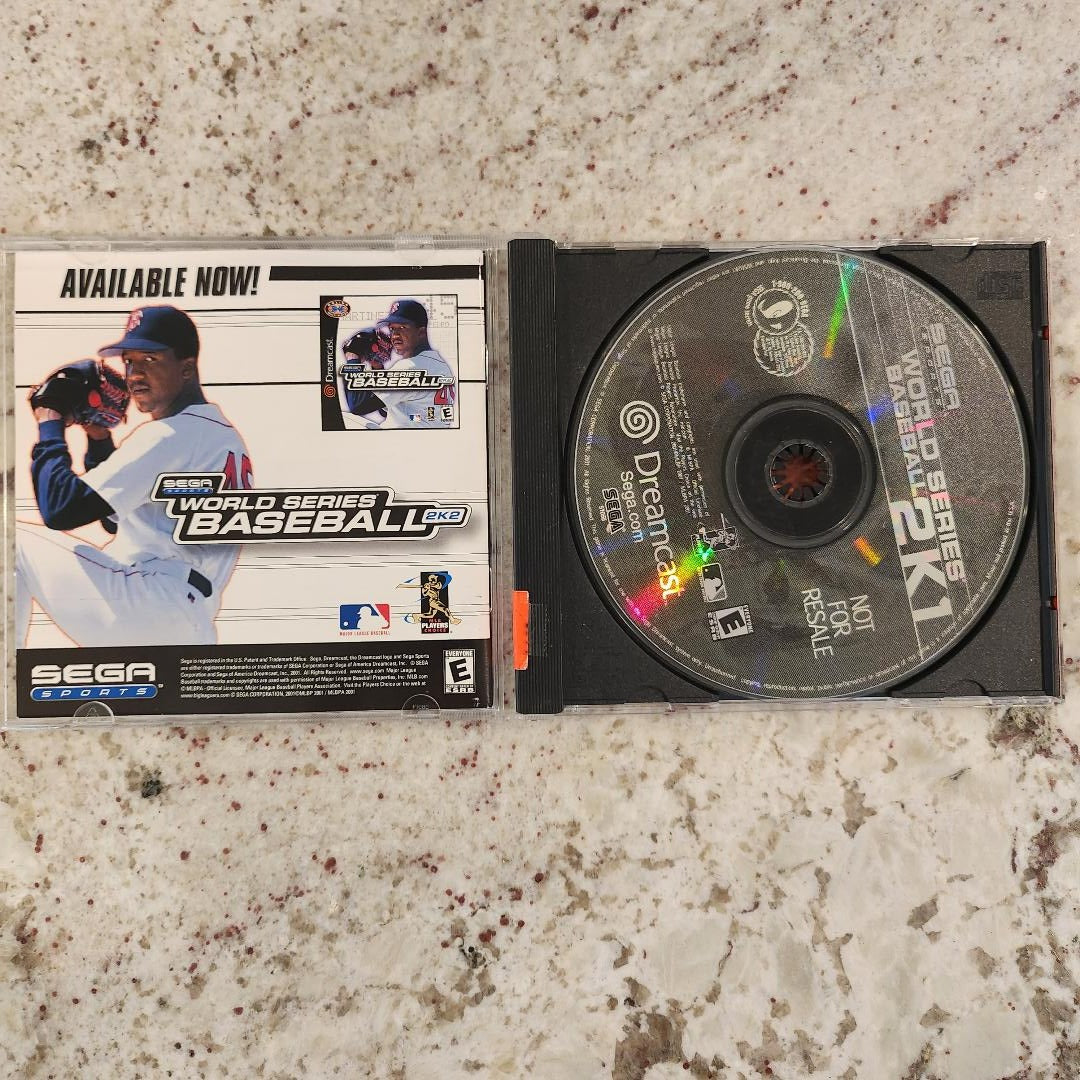 Serie Mundial de Béisbol 2K1 Sega Dreamcast 