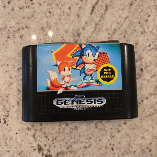 SONIC 2 Sega Genesis Cart Only!