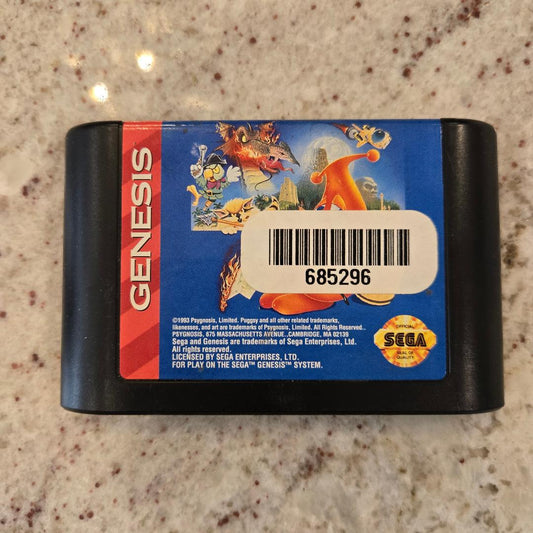 Puggsy Sega Genesis Cart Only!