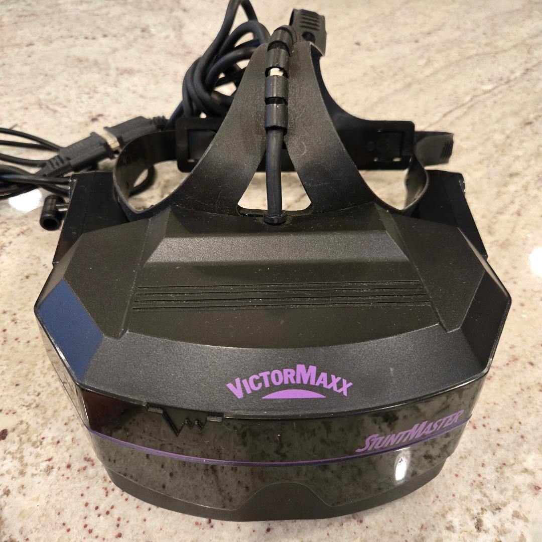 VictorMaxx Stuntmaster Virtual Reality Headset Sega Genesis Super Nintendo SNES