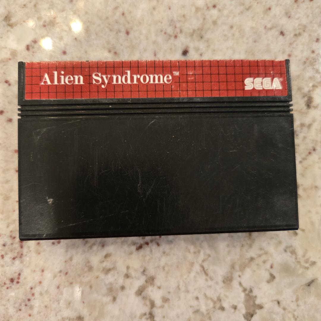 Alien Syndrome Sega Master System Cart Only!