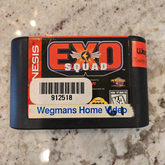 Exo Squad Sega Genesis Cart Only!