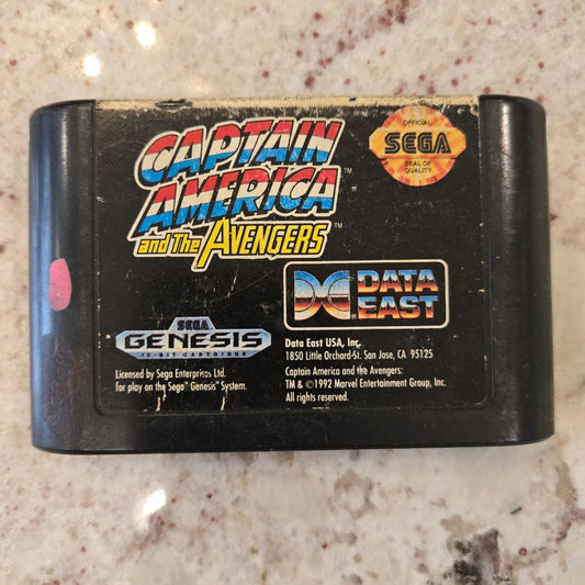 Captain America and the Avengers Sega Genesis Cart Only!