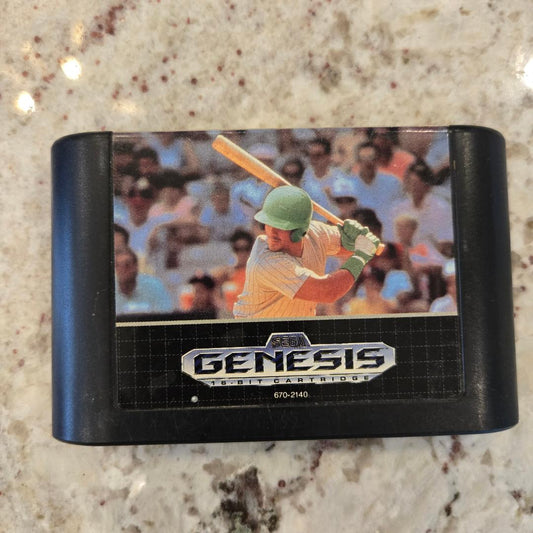 Sports Talk Baseball Sega Genesis Cart Only!