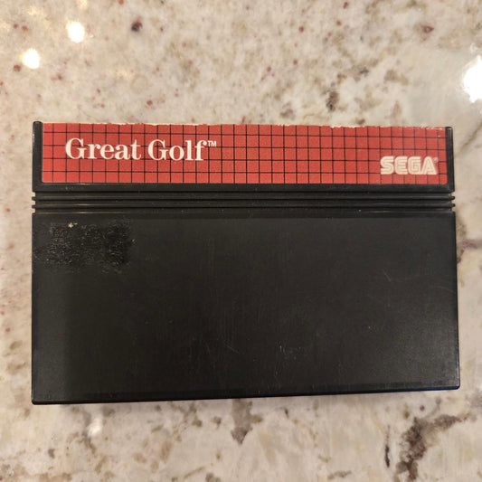 Great Golf Sega Master System Cart Only!