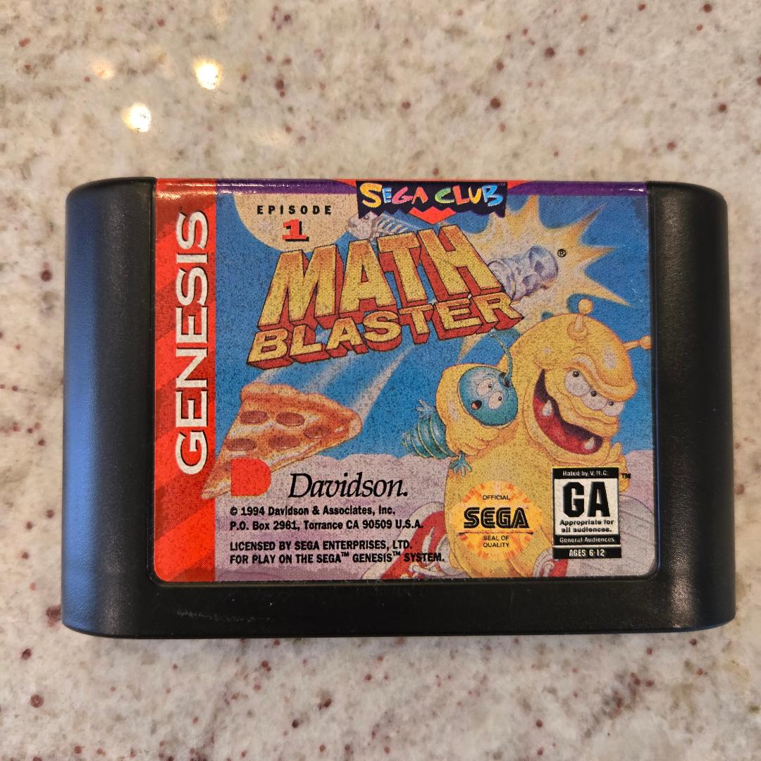 Panier NBA JAM Sega Genesis. et boîte seulement 