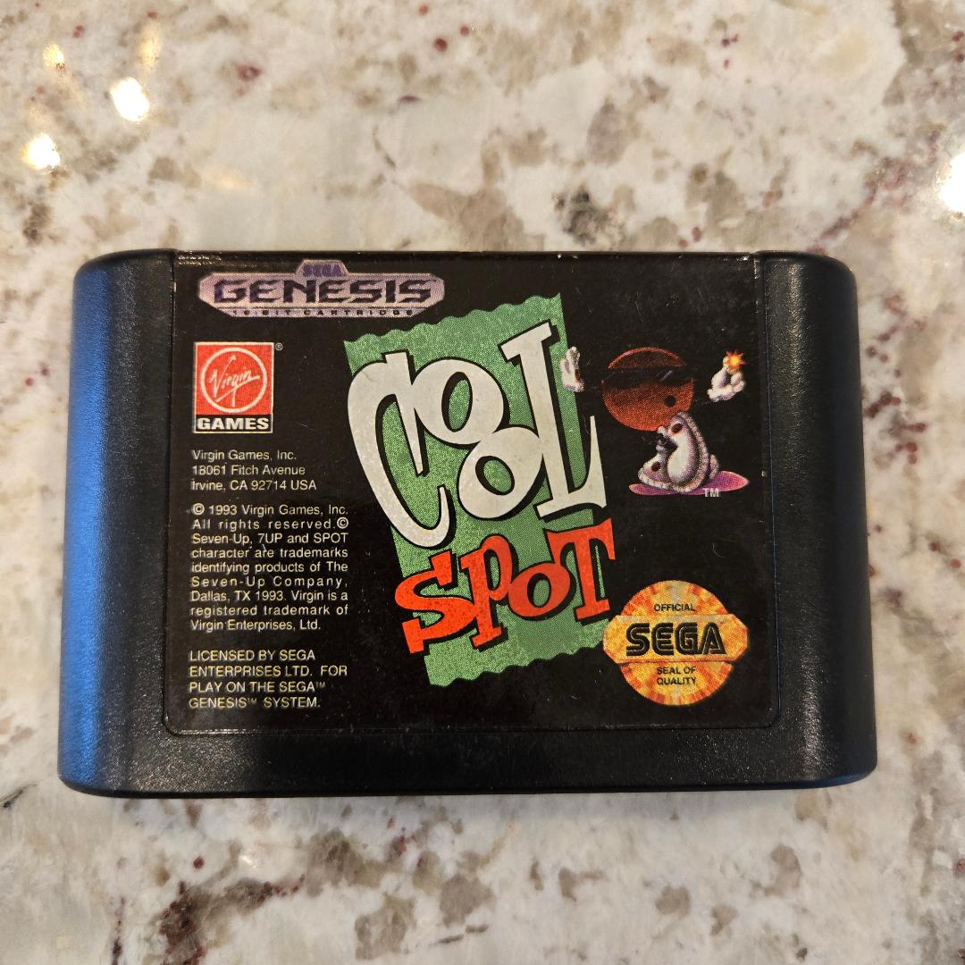 CooL Spot Sega Genesis Cart Only!