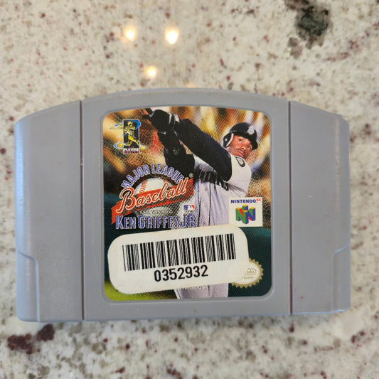 Major League Baseball Featuring Ken Giffy Jr. N64 Game
