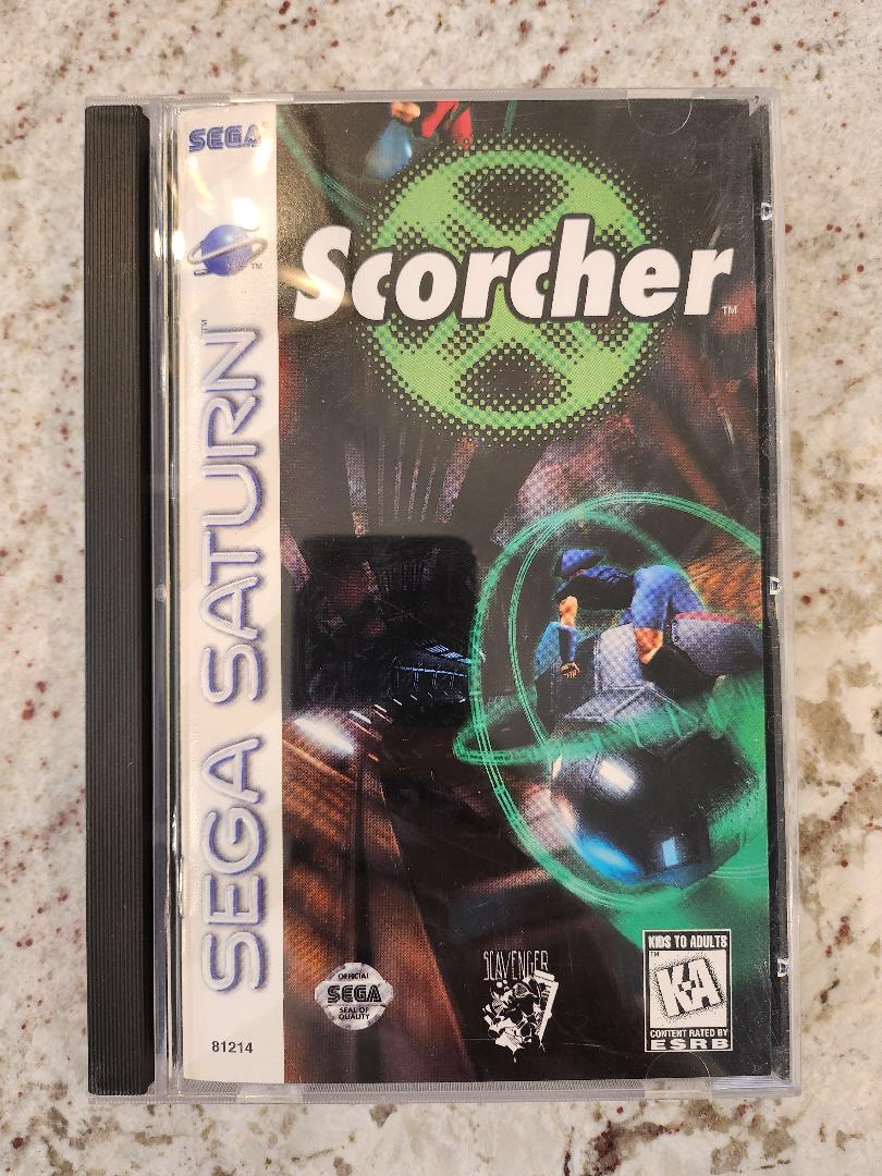 Scorcher (Sega Saturn, 1996) CIB